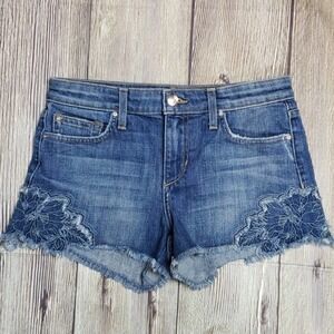 Joe's Denim Distressed Fray Shorts Sz 24